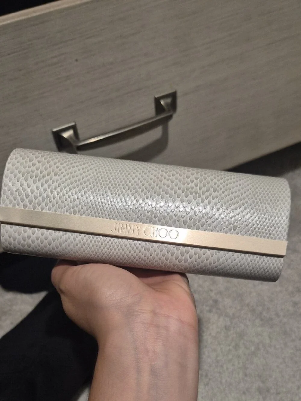 Jimmy Choo Black Oversized Fashion Sunglasses Case Included.